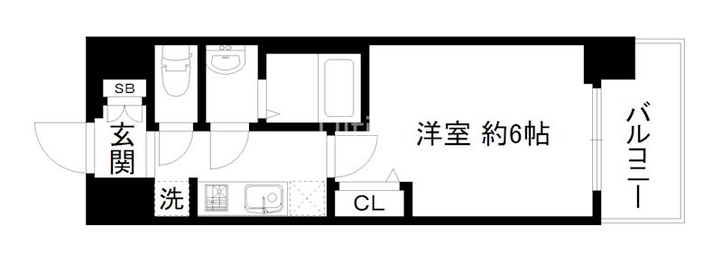 プレサンスTHE　KYOTO　東福寺　EASTの物件間取画像