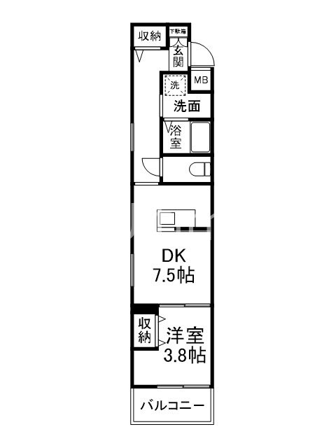 フォーリアライズ京都東寺の物件間取画像