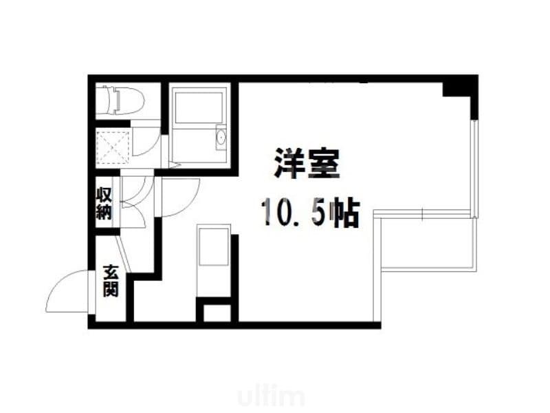 第47長栄フォルム御幸町の物件間取画像