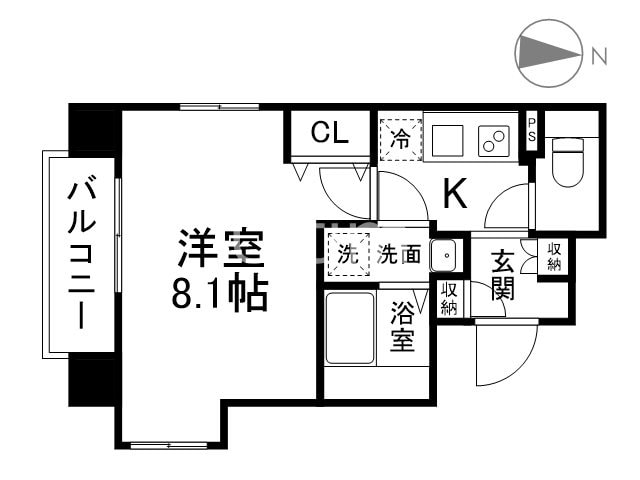 アドバンス京都デタンデュの物件間取画像