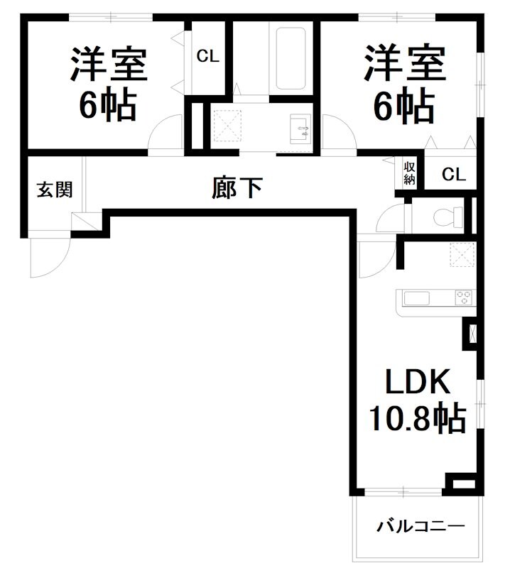 プラムズガーデンの物件間取画像