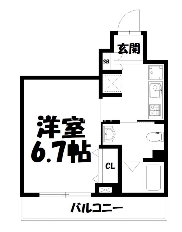 ルミエール京都の物件間取画像