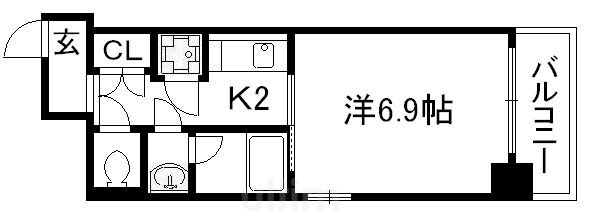 宝源ビルの物件間取画像