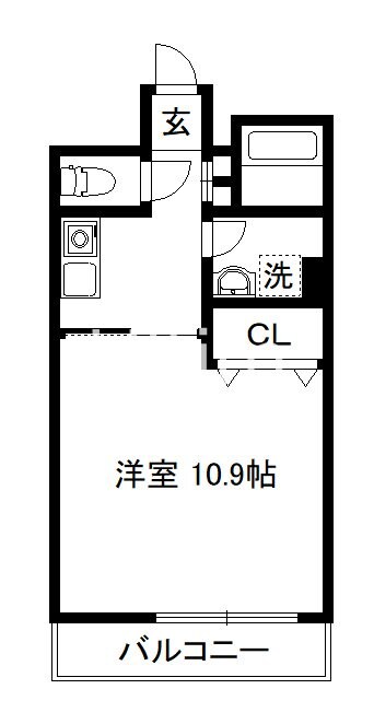 宝源ビルの物件間取画像