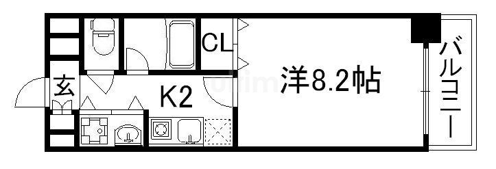 マジェスティの物件間取画像