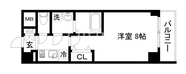 エスリード京都吉祥院の物件間取画像