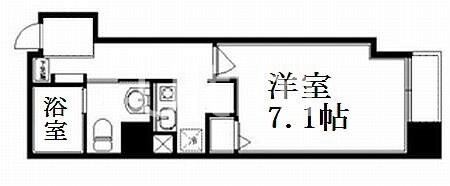 ＨＦ河原町二条レジデンスの物件間取画像