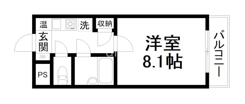 カントリーベアの物件間取画像