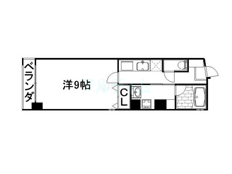 ハーモニアス西大路の物件間取画像