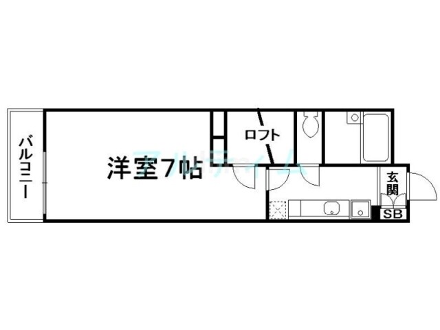 レオパレスプリオール東山２の物件間取画像