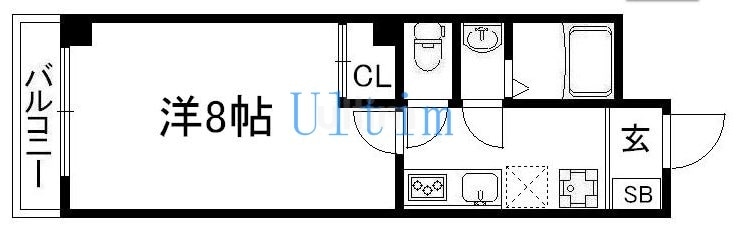 Ｇ・Ｆ東本願寺の物件間取画像