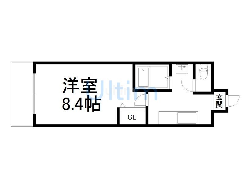 グロリアス八条の物件間取画像