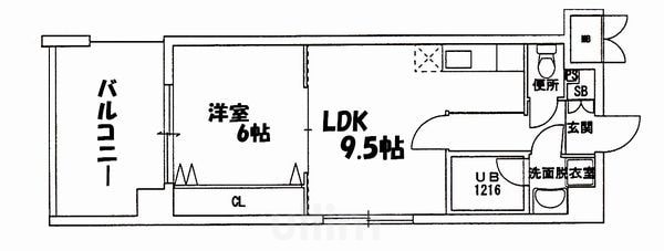 プラネシア星の子三条油小路の物件間取画像