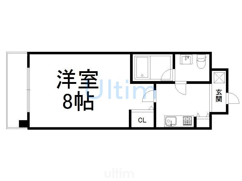 グランドパレス西院　東館の物件間取画像