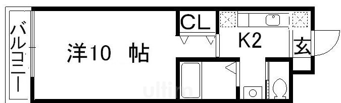 ブリリアンスITOの物件間取画像