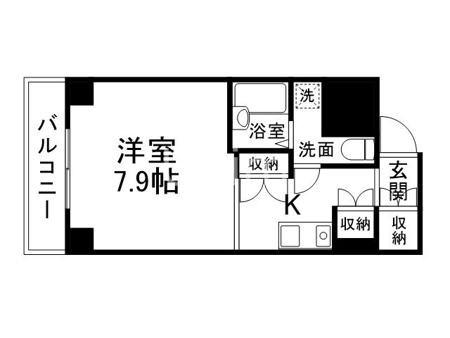 高辻ロイヤルフラッツの物件間取画像