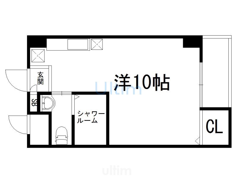 セントラルハイツの物件間取画像