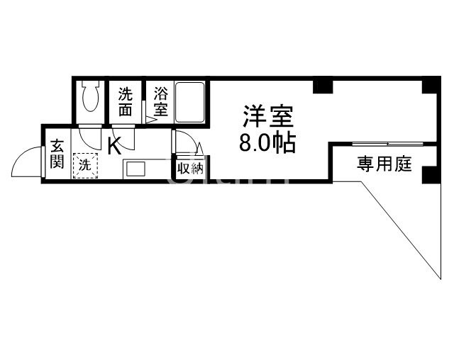 GROOVE京都五番町の物件間取画像