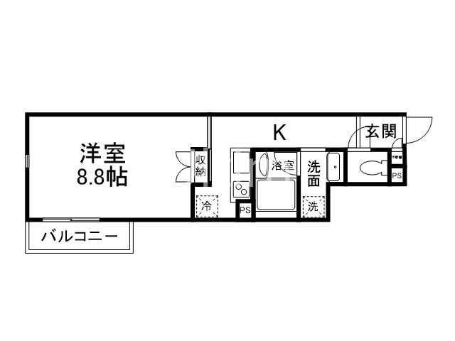 ひょうたんやの物件間取画像