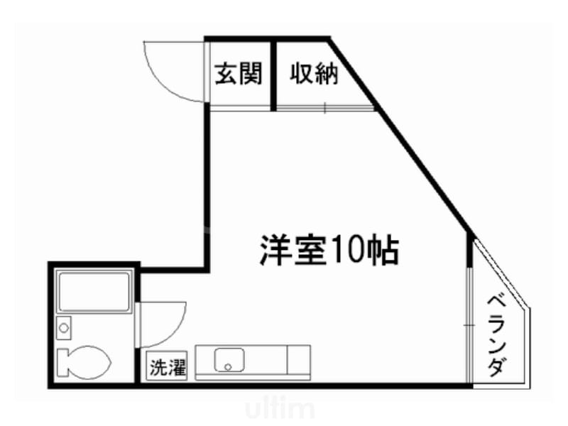 アベイル１１の物件間取画像