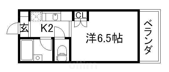 プラネシア京都の物件間取画像