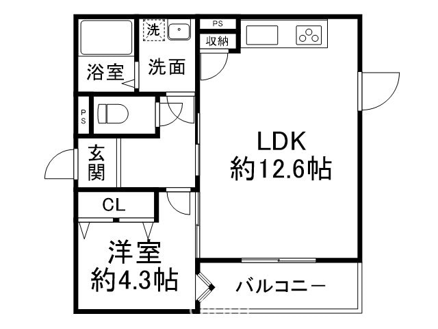 Chlorisの物件間取画像