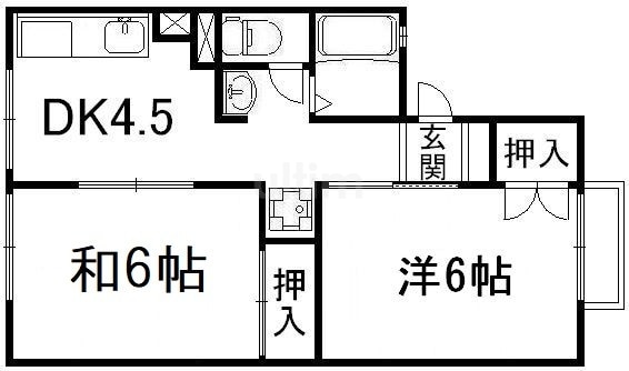 パレーシャル塚本の物件間取画像