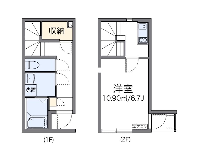 レオネクスト西大山の物件間取画像