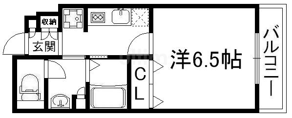 マンション　ロードウェイの物件間取画像