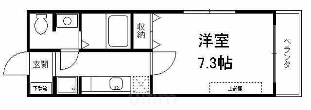 セピアコート深草の物件間取画像