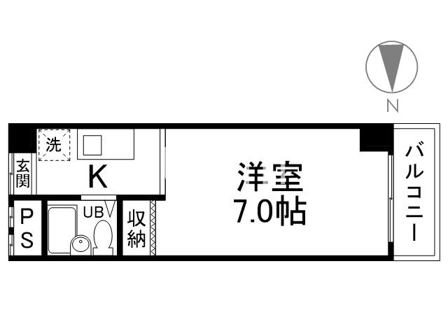 ナチュールイナオの物件間取画像