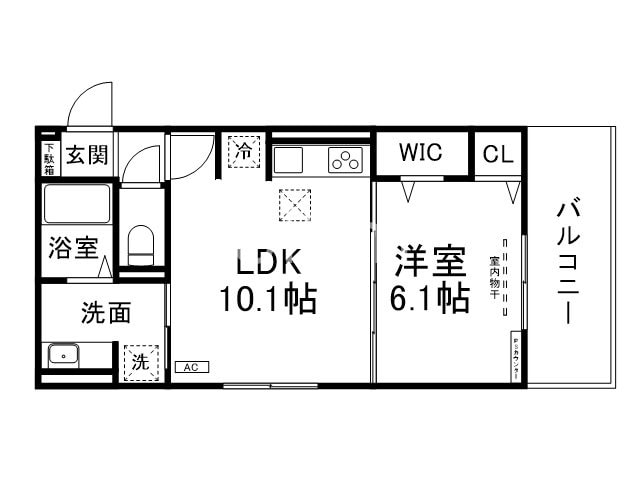 ソーニョ西京極の物件間取画像