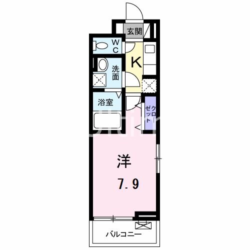 プログレスVI番館の物件間取画像