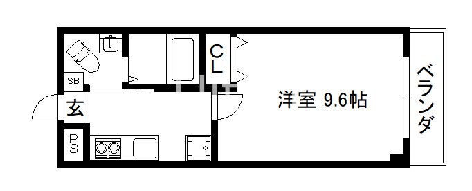 メゾン・シレーネの物件間取画像