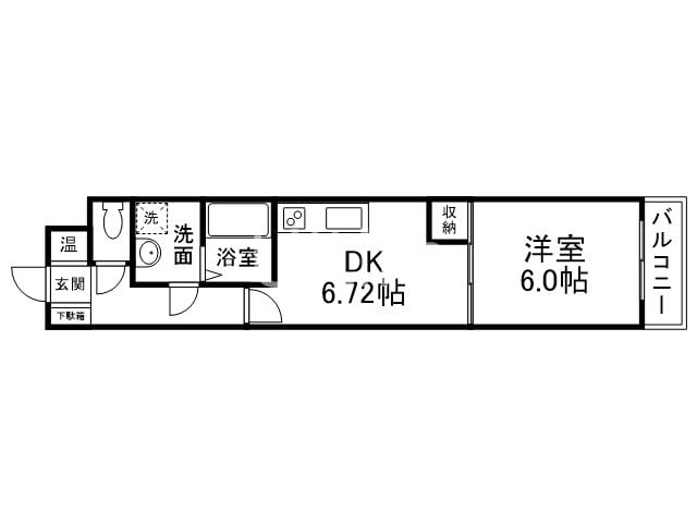 アストラルルームIIの物件間取画像