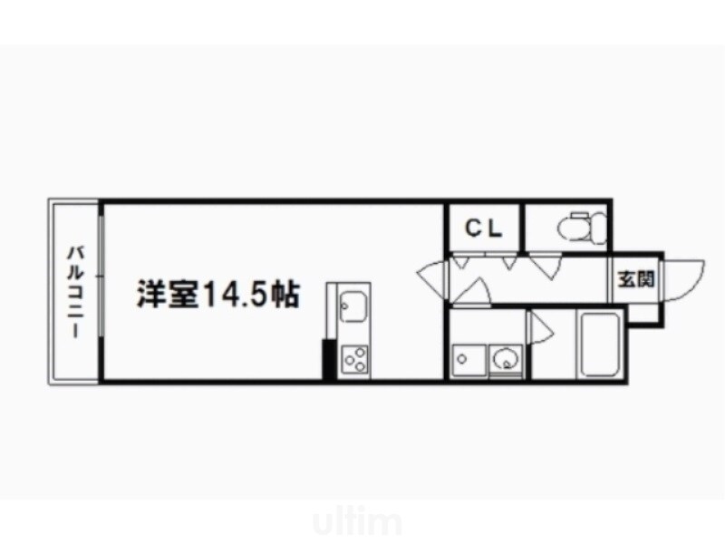 セレーナ白梅町の物件間取画像