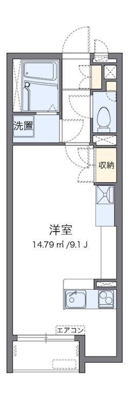 レオネクストヒルズの物件間取画像