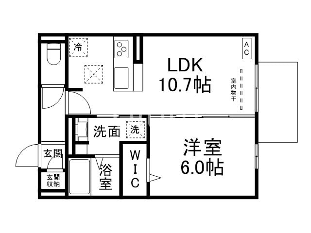 ヴィダ西京極の物件間取画像