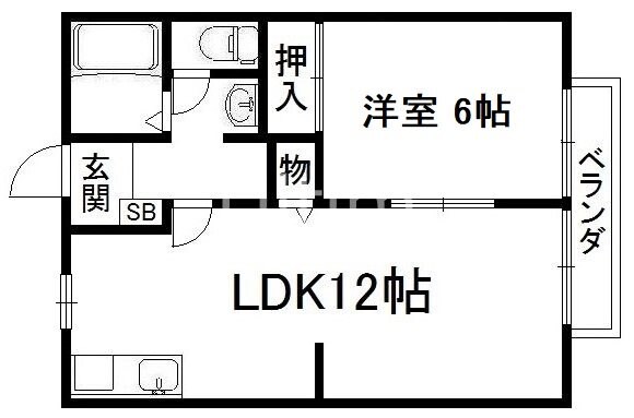 リヴェール桃山　壱番館・貳番館の物件間取画像