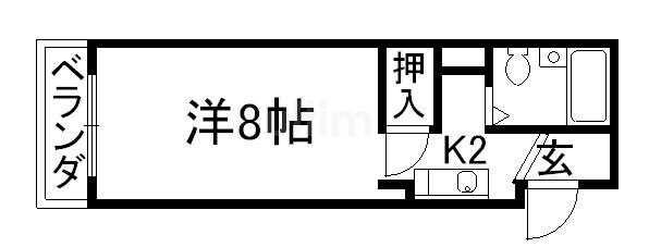 長谷川マンションの物件間取画像