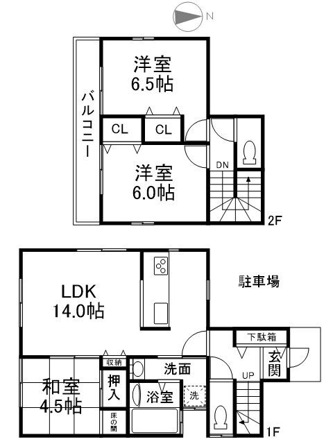 等持院西町貸家（西棟）の物件間取画像