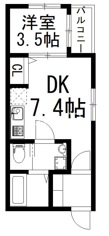 グレイス伏見稲荷の物件間取画像