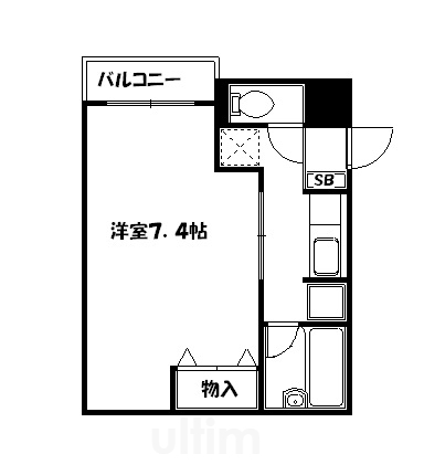 ハーモニー南円町の物件間取画像