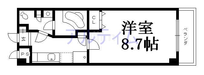 メゾン・シレーネの物件間取画像