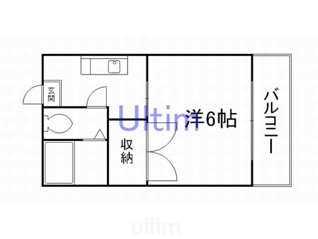 ハウス２１の物件間取画像