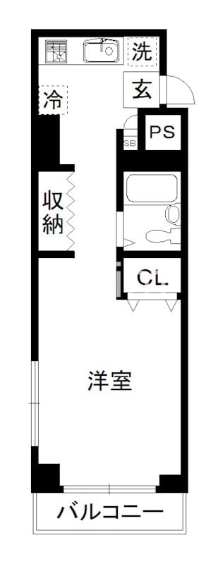 メルディアキューブ観月橋の物件間取画像