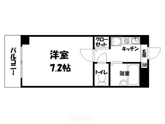 カルムリヴィエールの物件間取画像