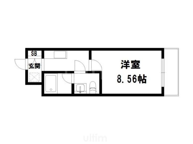 エクセレント二条城北の物件間取画像