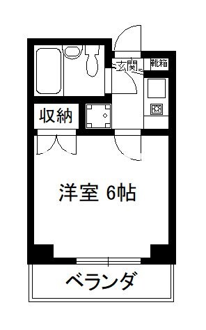 ソサエティ塩見の物件間取画像