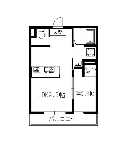 Paceの物件間取画像